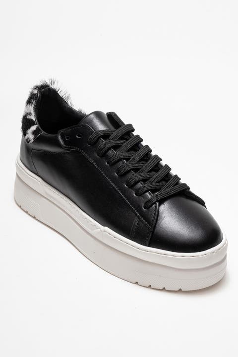 Anabel Leather Platform Sneakers (Women)