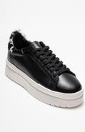 Forever & Always Shoes Anabel Leather Platform Sneakers