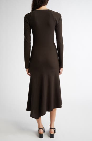 Paloma Wool Kira Asymmetric Long Sleeve Wool Blend Sweater