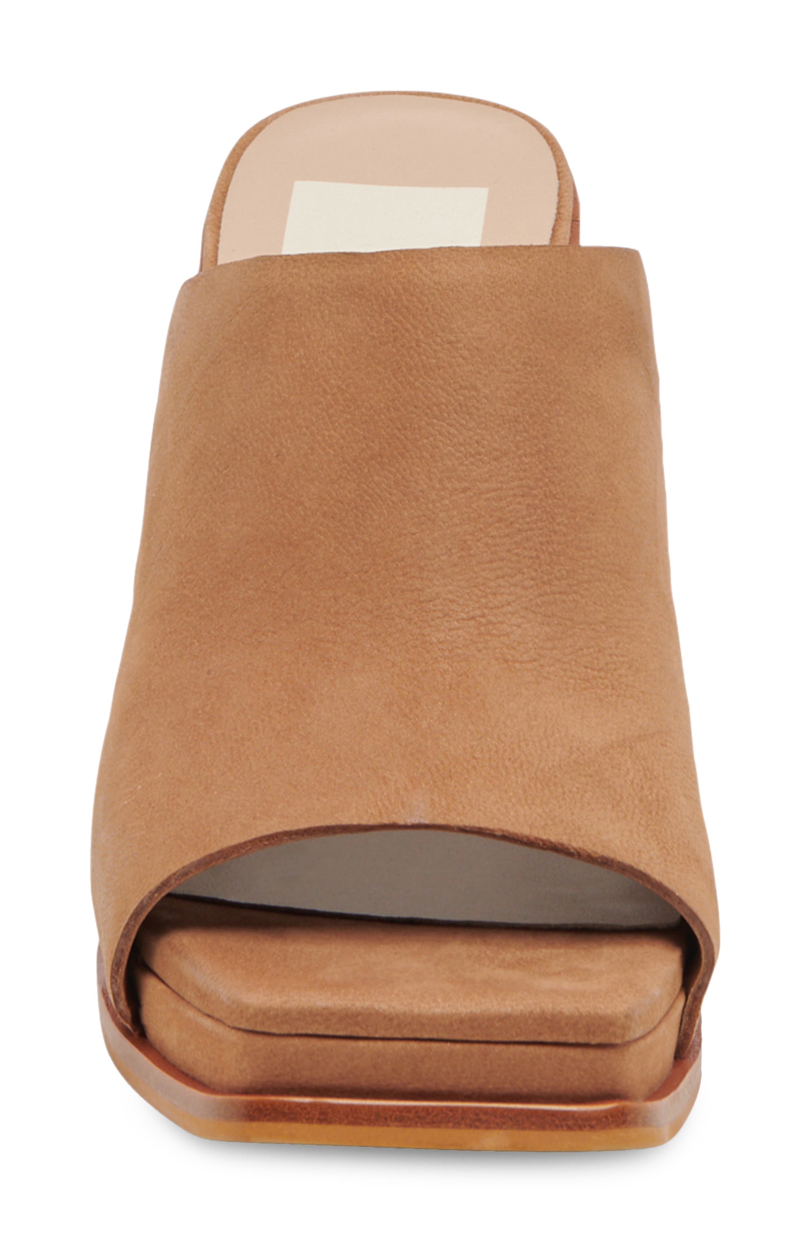 Anise Slide Sandal, Alternate, color, WHISKEY NUBUCK