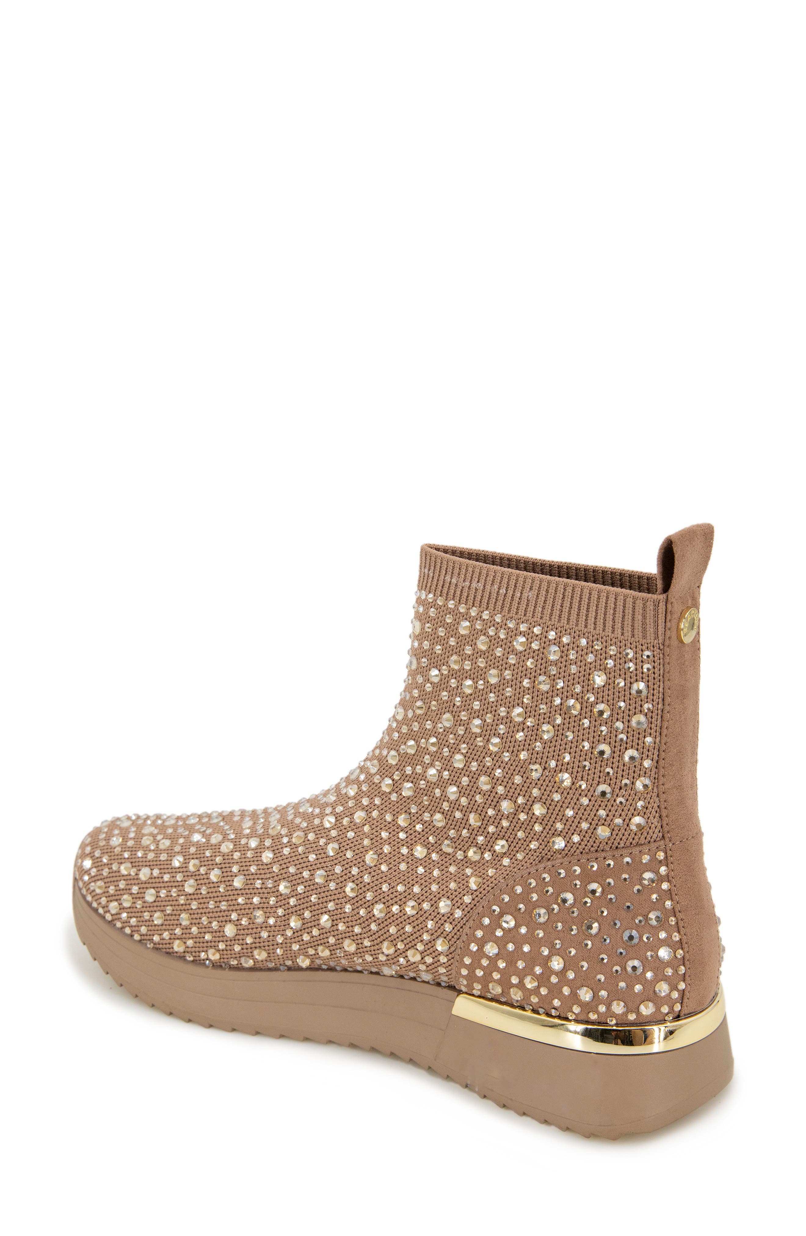 Cameron Jewel High Top Sneaker, Alternate, color, CASHEW