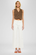 KanCan Calla Ultra High Rise Cropped Wide Leg Jeans