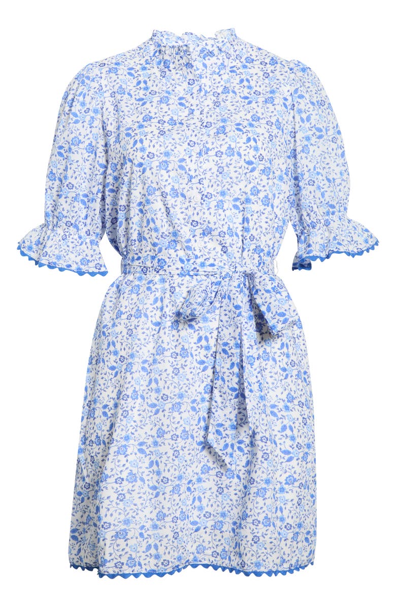 SUGARLIPS Maisie Miana Ditsy Floral Button-Up Shirtdress, Main, color, 