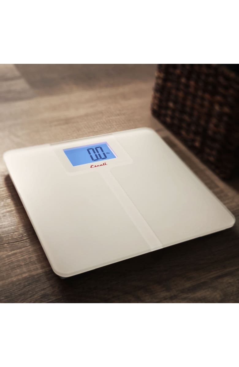 ESCALI High Capacity Anti-Slip Bathroom Scale, Alternate, color, White