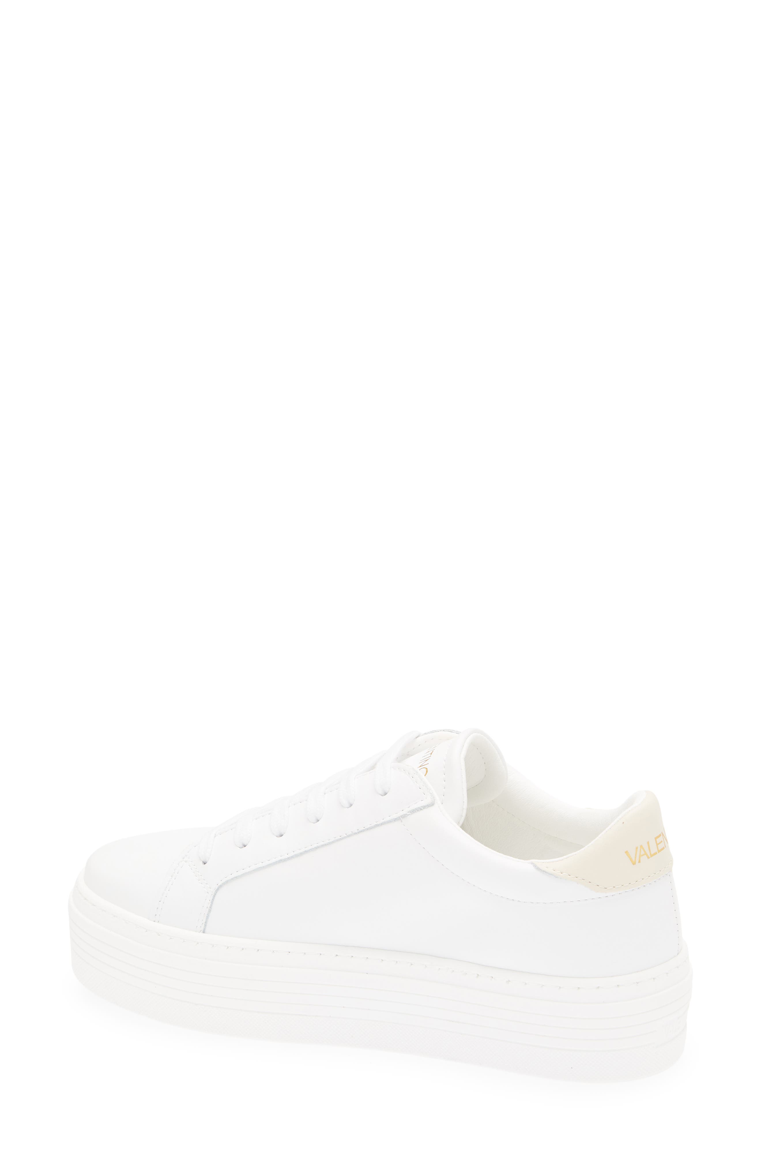 VALENTINO BY MARIO VALENTINO Serena VLOGO Sneaker, Alternate, color, White Cream