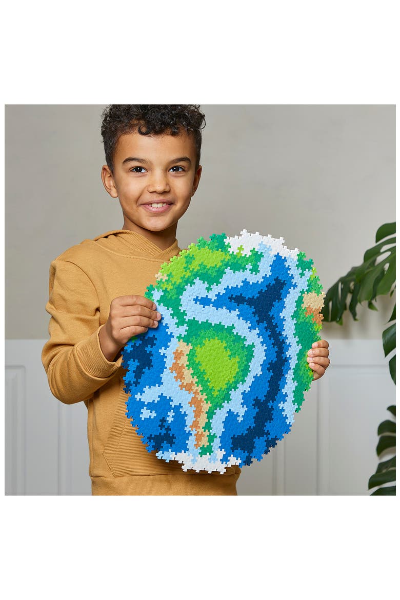 800-Piece Earth Puzzle by Number, Alternate, color, MULTI