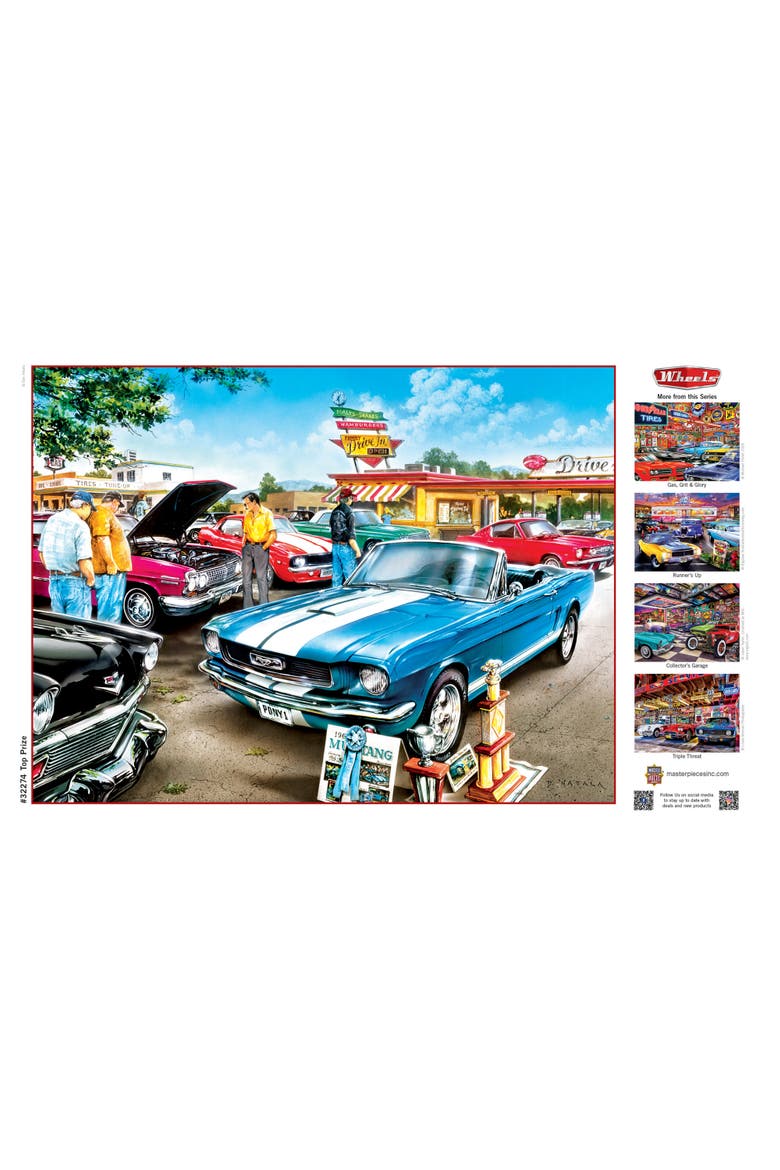 Top Prize 750 Piece Jigsaw Puzzle, Alternate, color, Multicolor