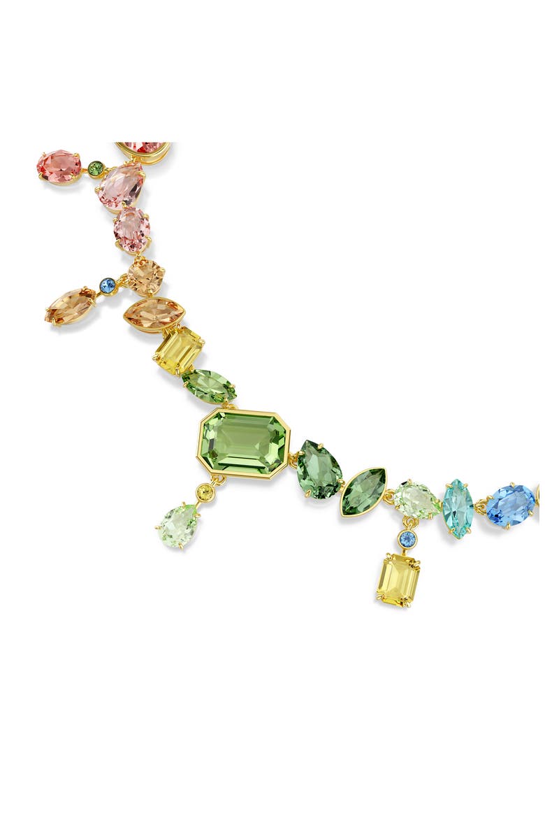 Gema Crystal Collar Necklace, Alternate, color, GOLD/ MULTI