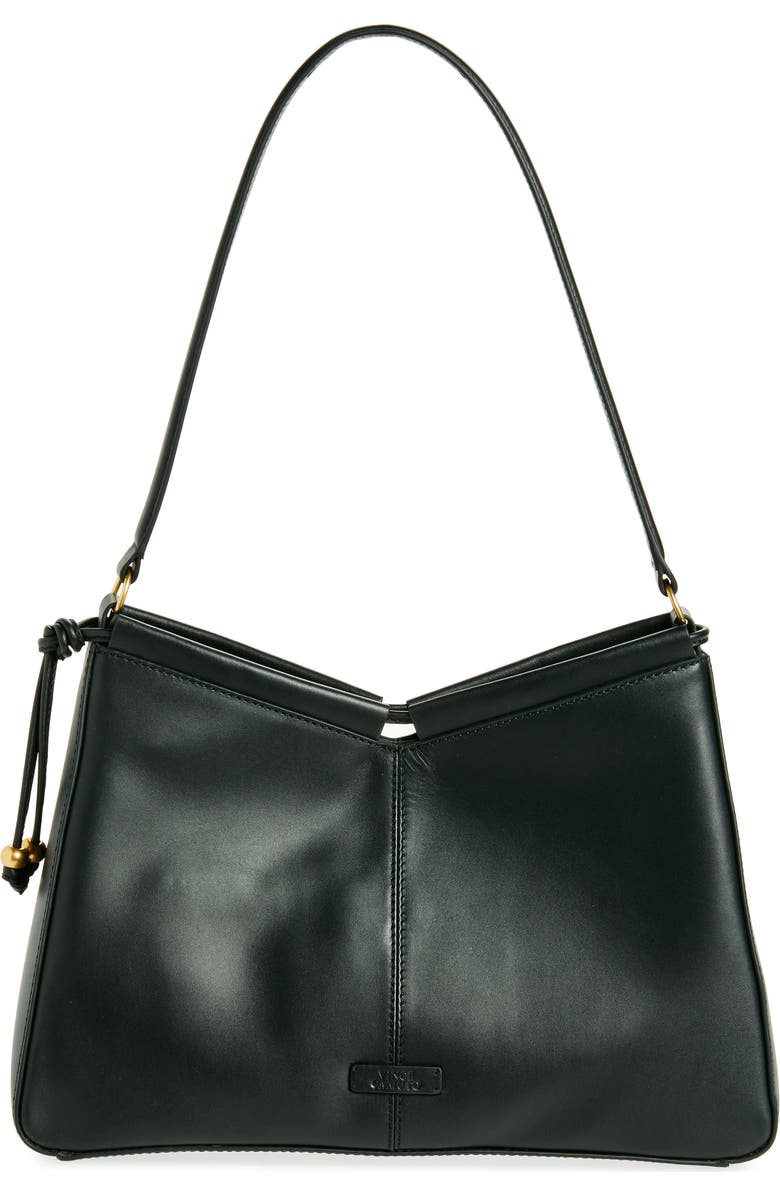 Vince Camuto Lesly Leather Shoulder Bag, Main, color,