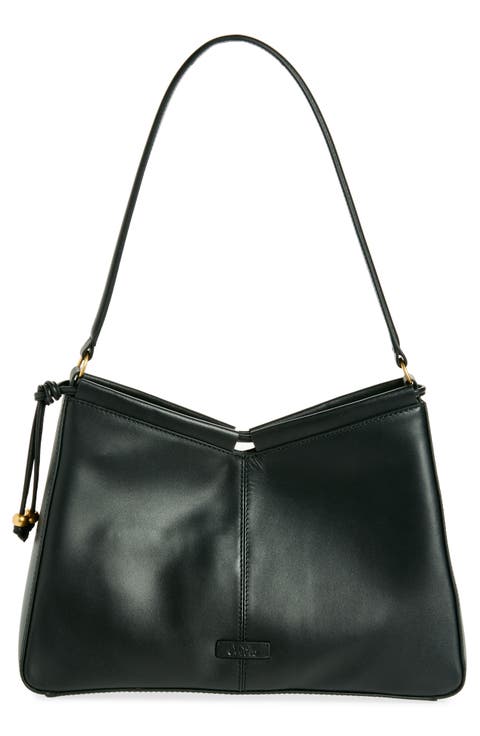 Lesly Leather Shoulder Bag