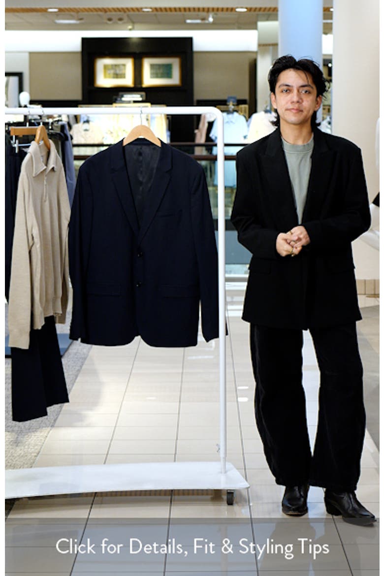 Superslim Fit Navy Stretch Sport Coat video