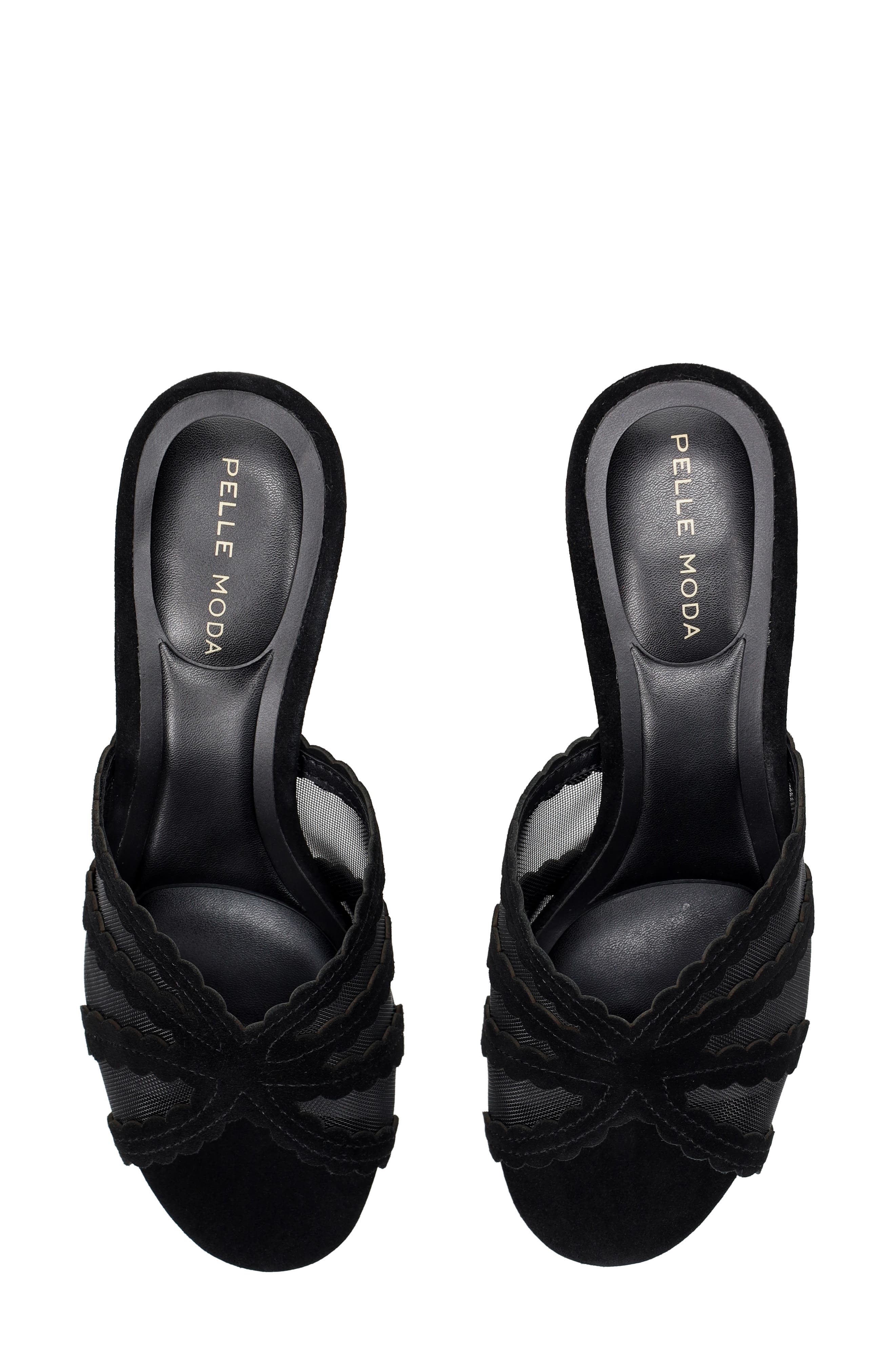 Vione Kitten Heel Slide Sandal, Alternate, color, BLACK