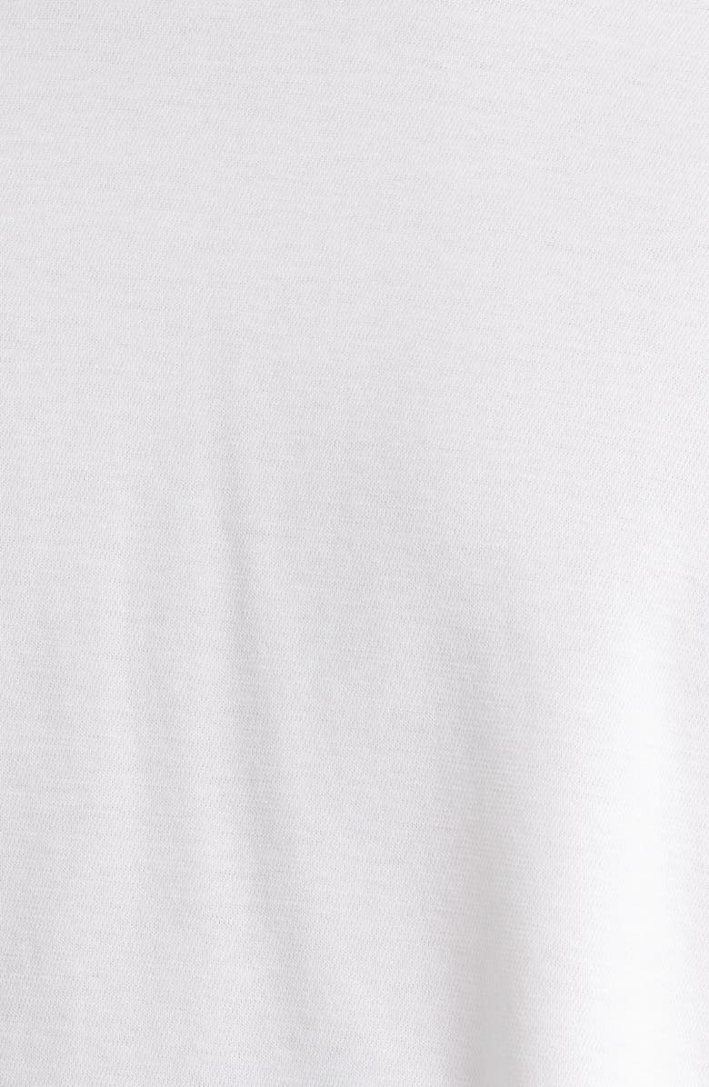 BOSS Talley Cotton Crewneck Top, Alternate, color, White