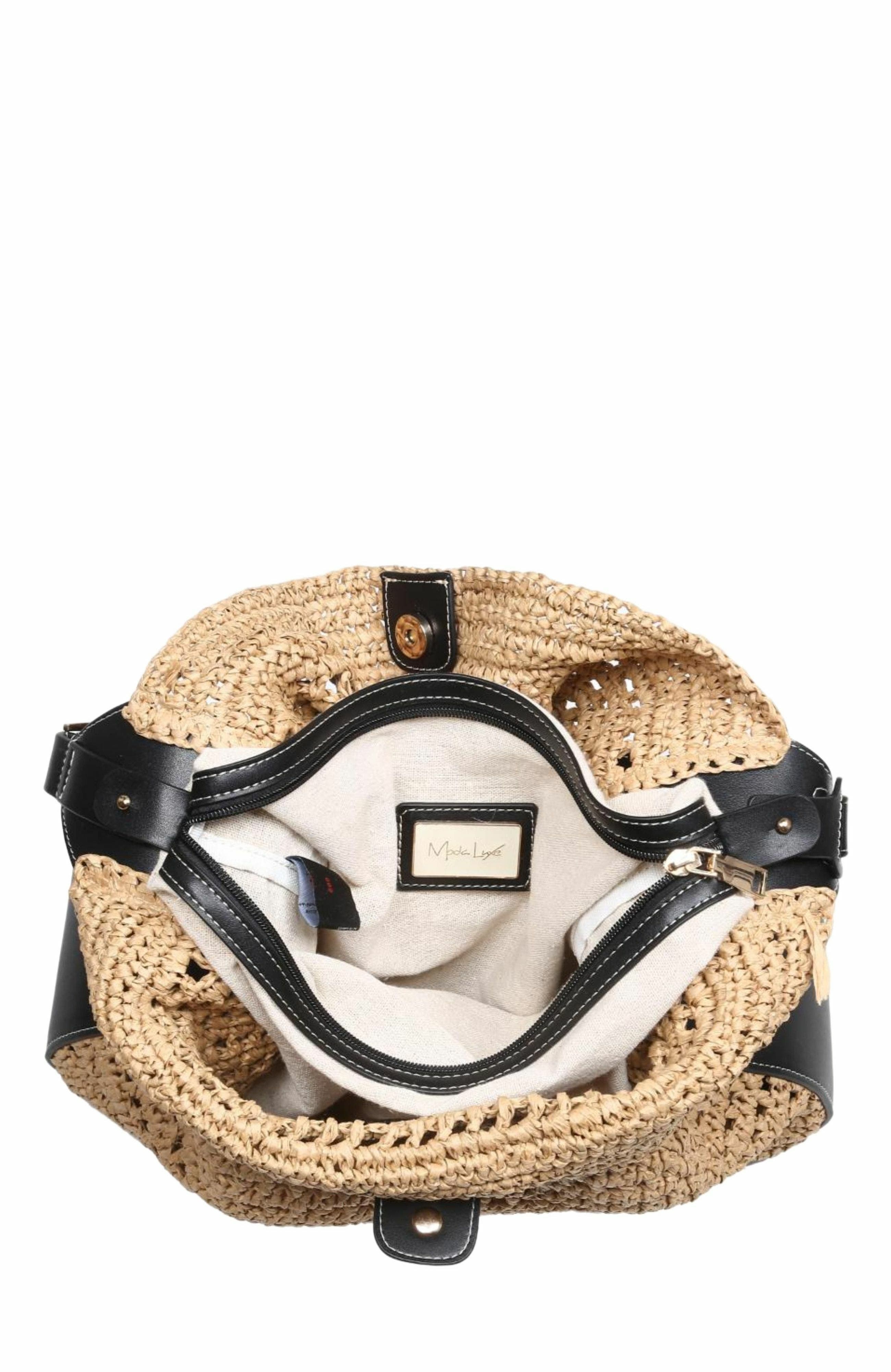 MODA LUXE Savannah Hobo, Alternate, color, Black Natural