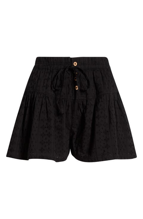 Eyelet Skort