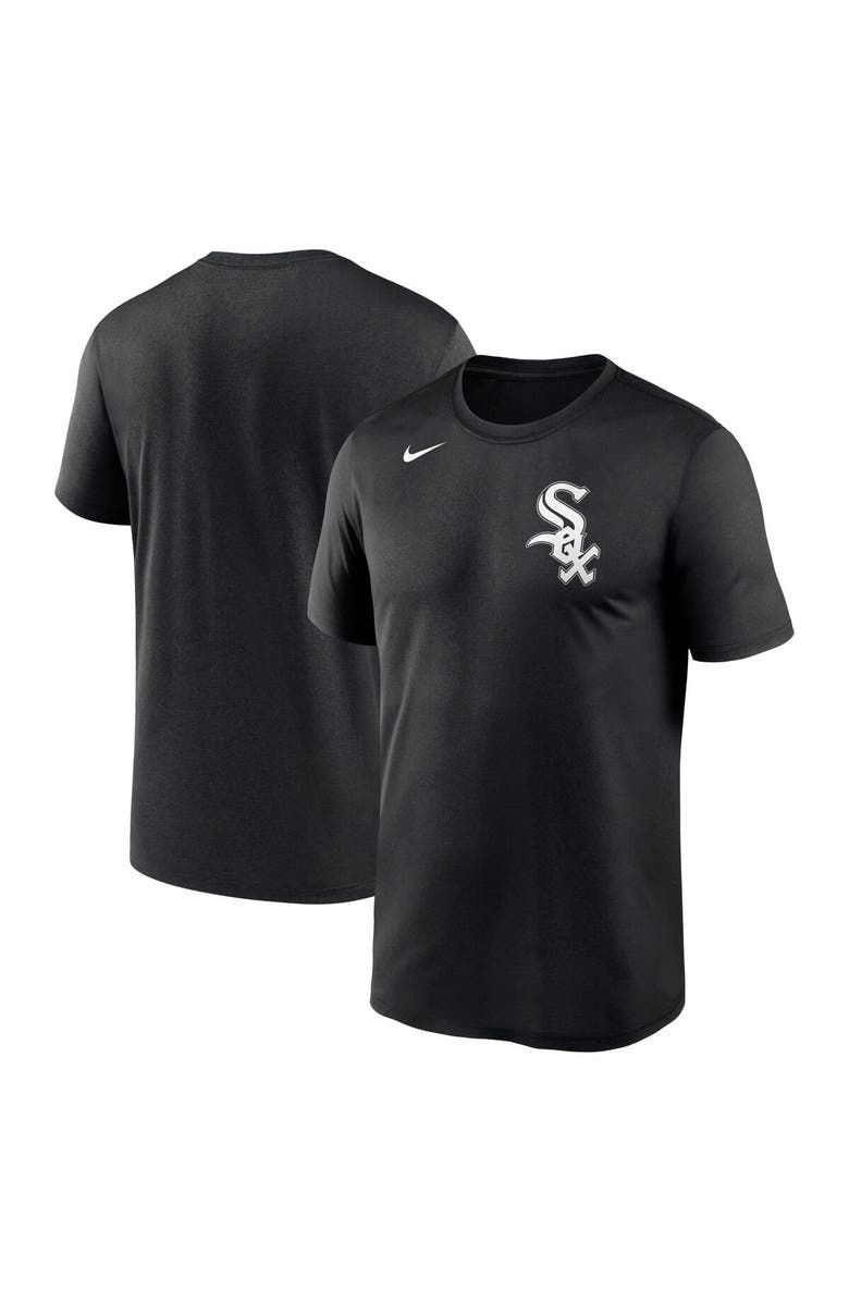 Nike Men's Nike Black Chicago White Sox New Legend Wordmark T-Shirt, Main, color, 