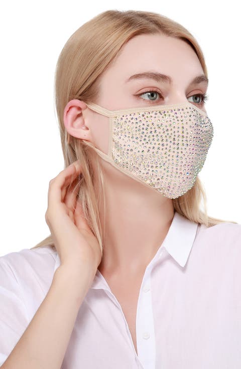 Destiny Crystal Adult Cotton Face Mask