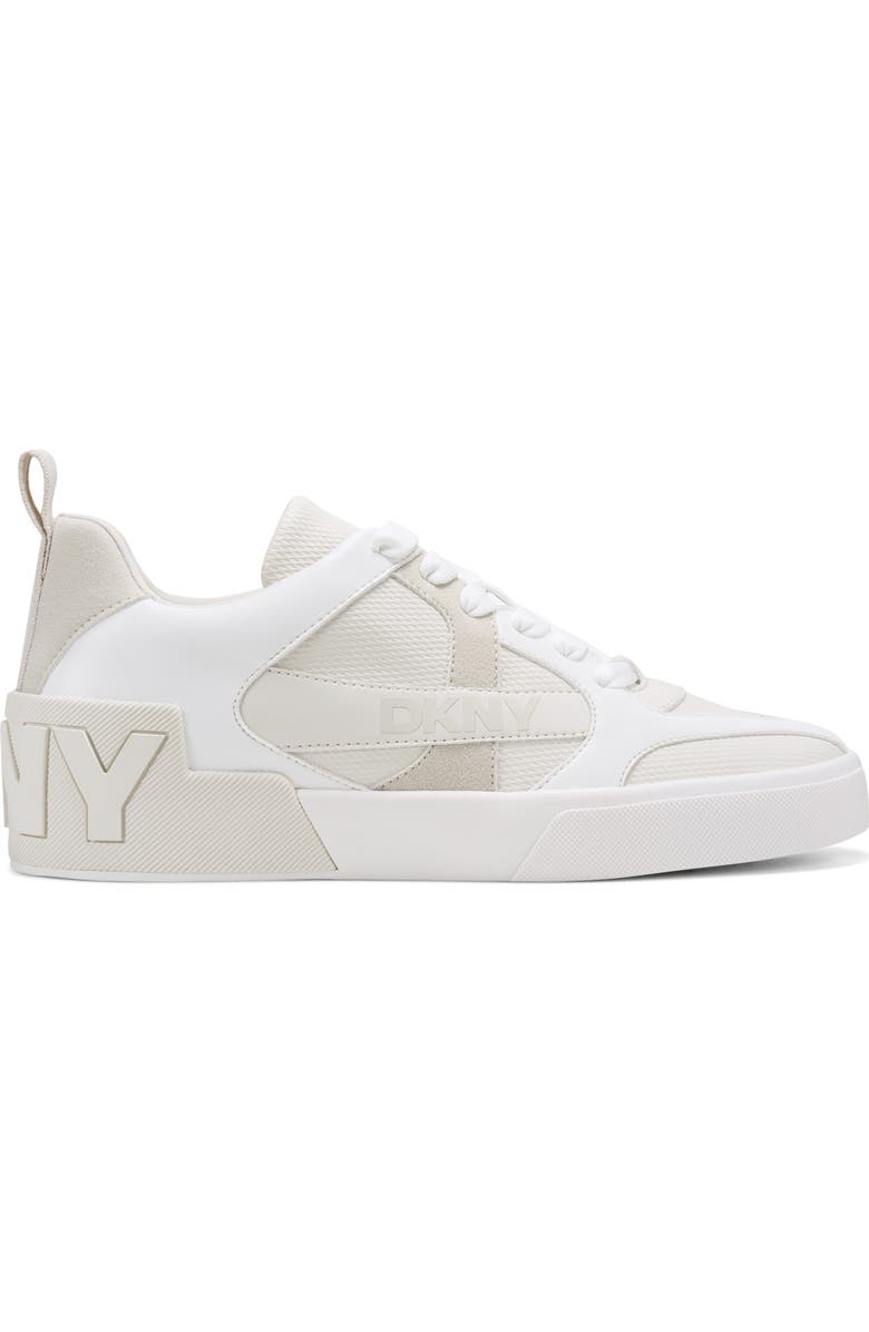 DKNY Magdelena Sneaker, Alternate, color, Soft White/ White