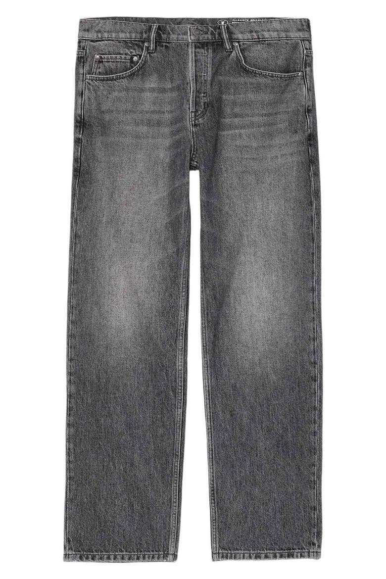 Straight Leg Jeans, Alternate, color, WASHED GREY