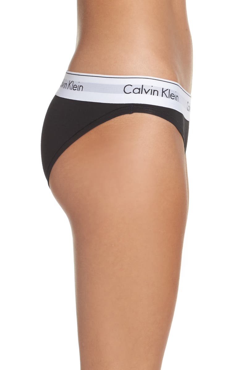 Calvin Klein Modern Cotton Bikini, Alternate, color,
