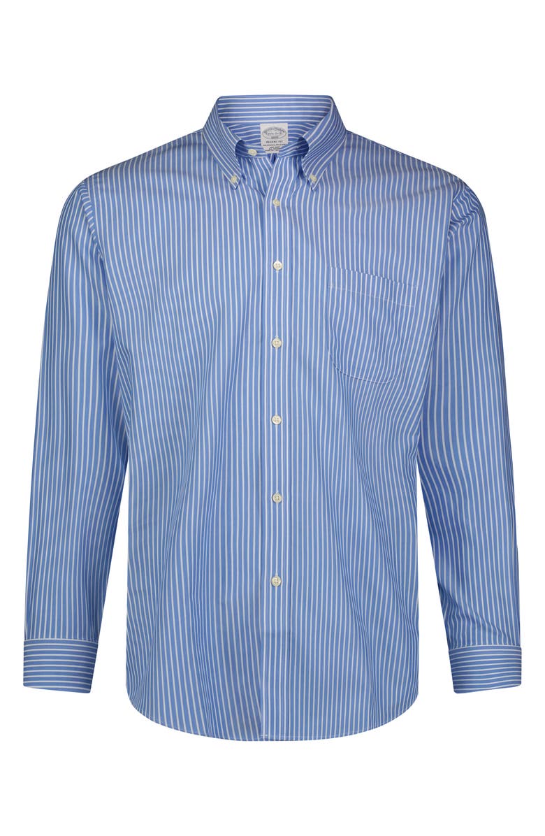 Brooks Brothers Non-Iron Regent Fit Dress Shirt, Alternate, color, 