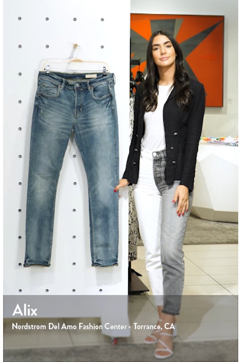 Cigarette Skinny Fit Jeans video
