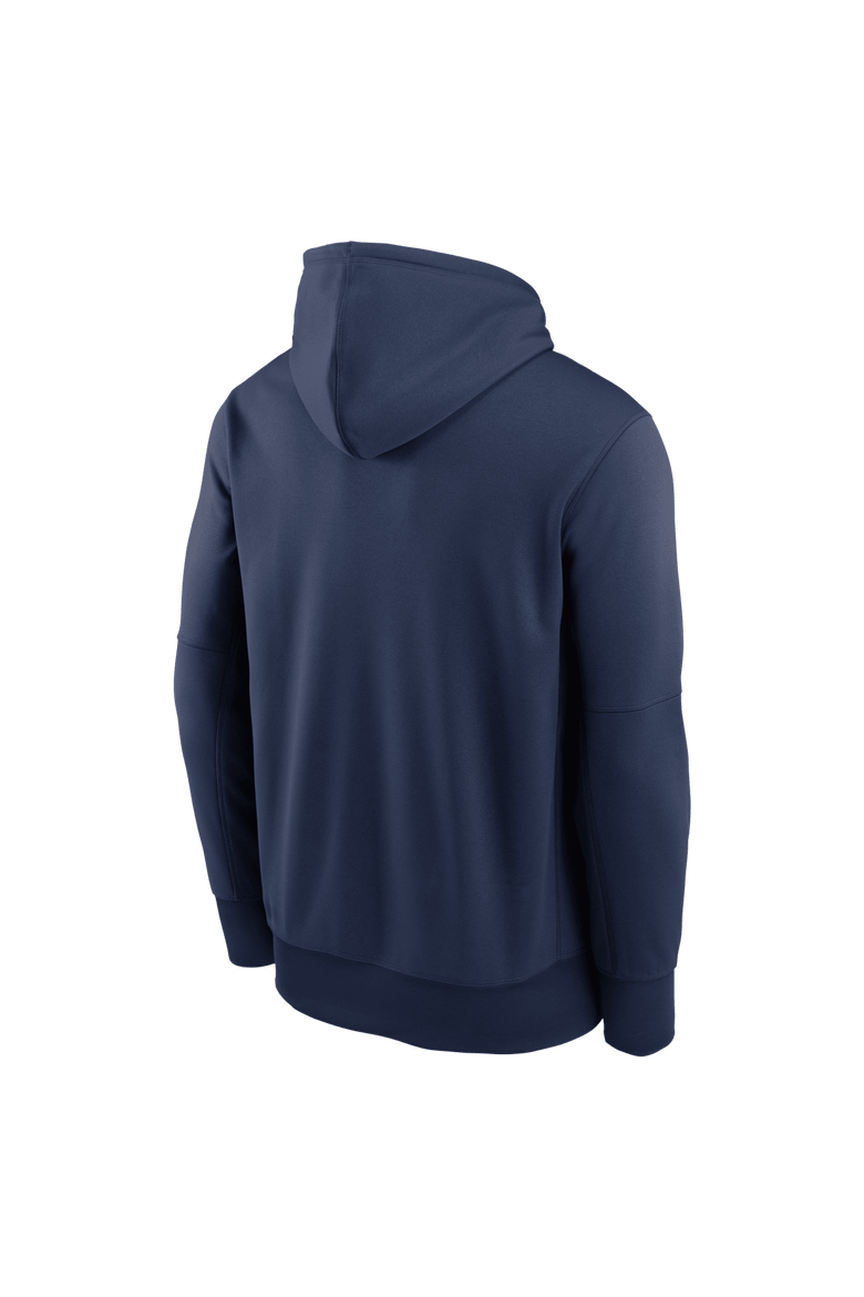 Men's Nike Navy Boston Red Sox Primary Wordmark Therma Hoodie, Alternate, color, Navy