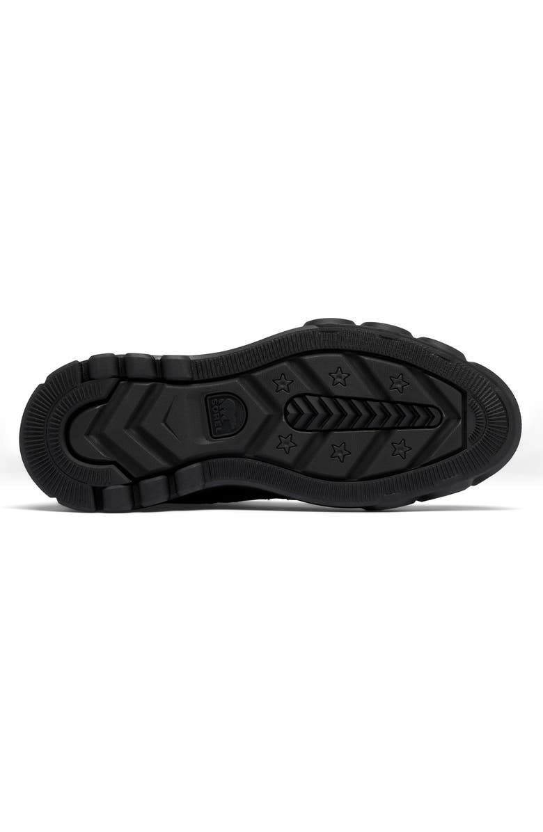 SOREL CARIBOU X Waterproof Platform Chelsea Boot, Alternate, color, Black/ Black