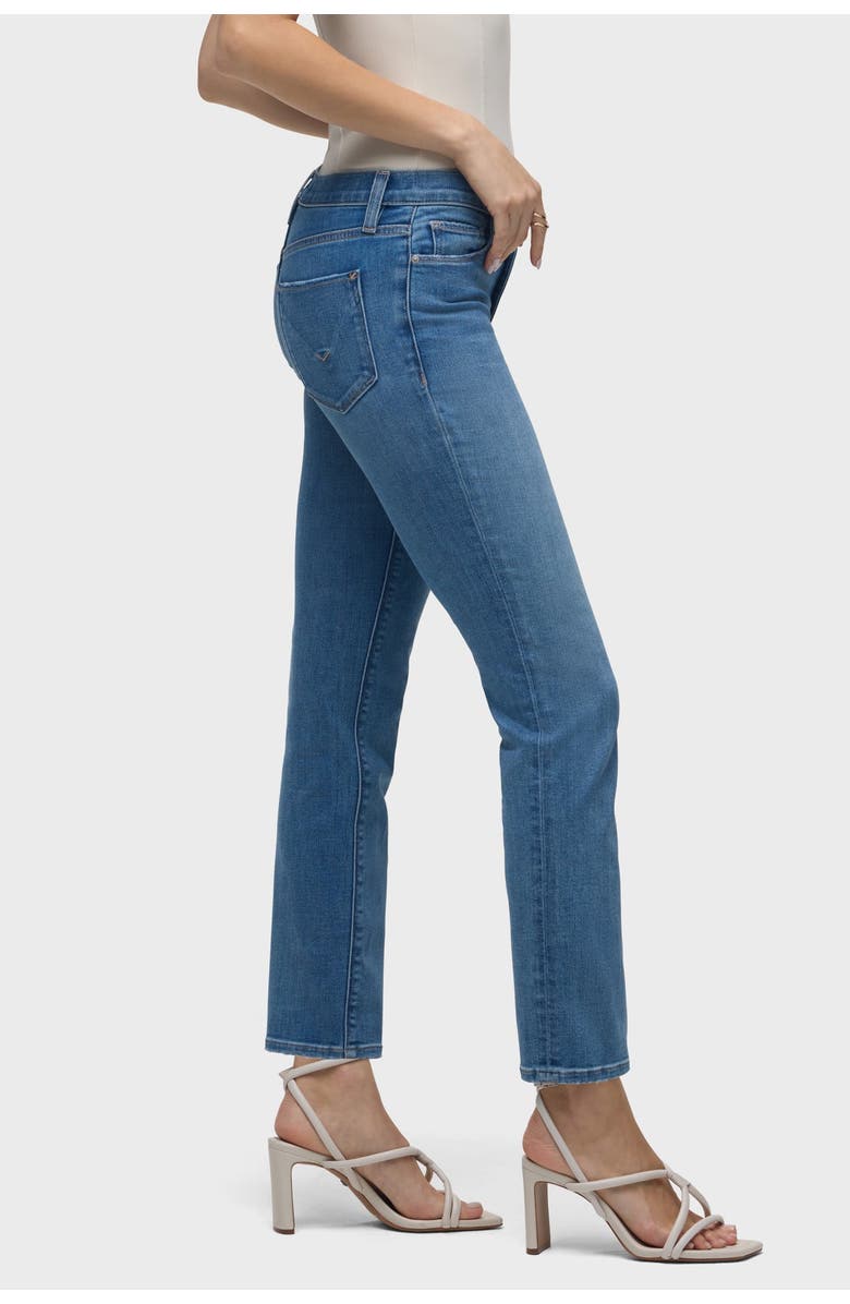 Hudson Jeans Nico Mid-Rise Straight Ankle, Alternate, color, Sun Up