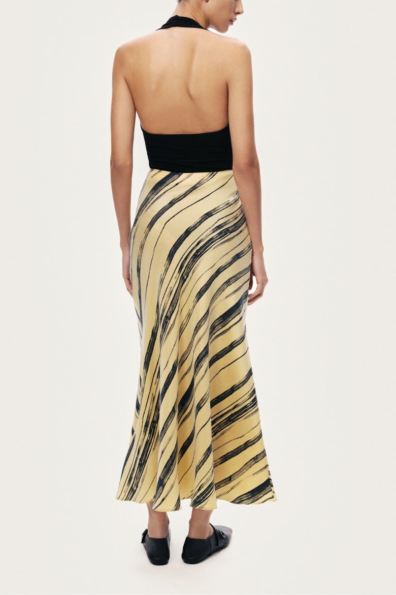Women's Lightweight Printed Midi Skirt, Alternate, color, Multi-Colored