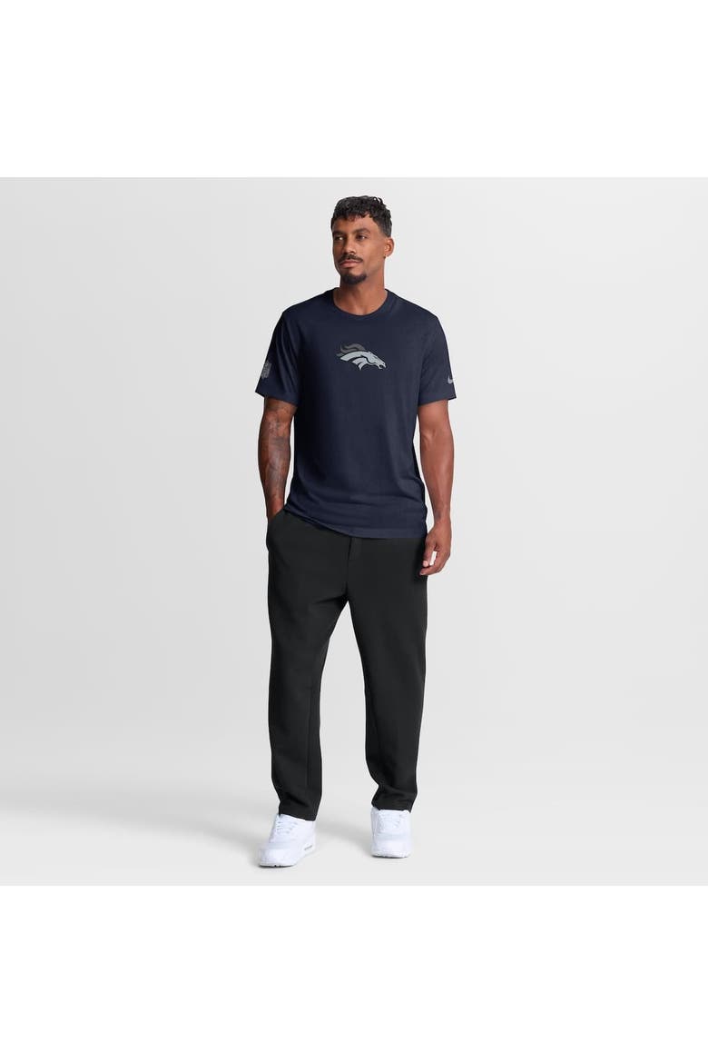 Men's Nike Navy Denver Broncos Sideline Lead The Charge Legend Dri-FIT T-Shirt, Alternate, color, Navy