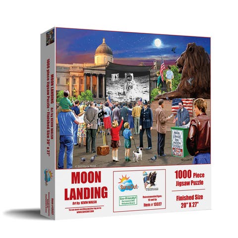 Moon Landing 1969 1000 piece Jigsaw Puzzle for Adults