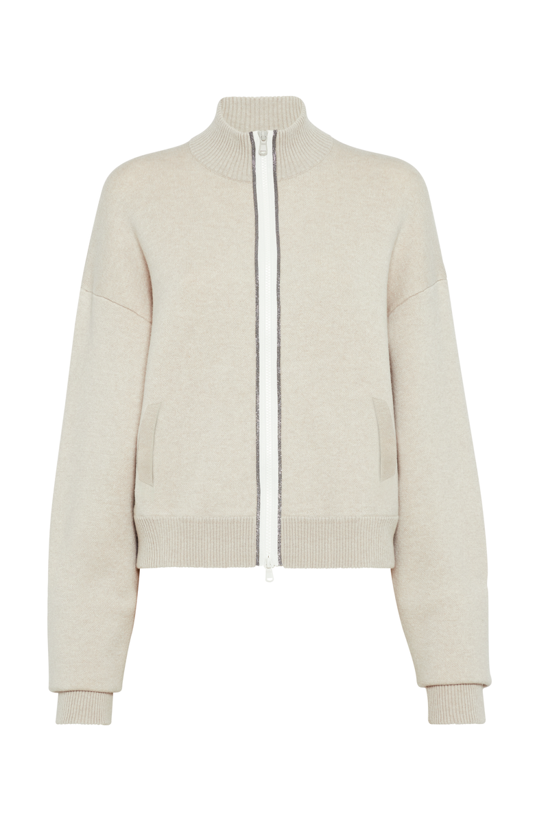 Brunello Cucinelli Double-knit outerwear, Main, color, 
