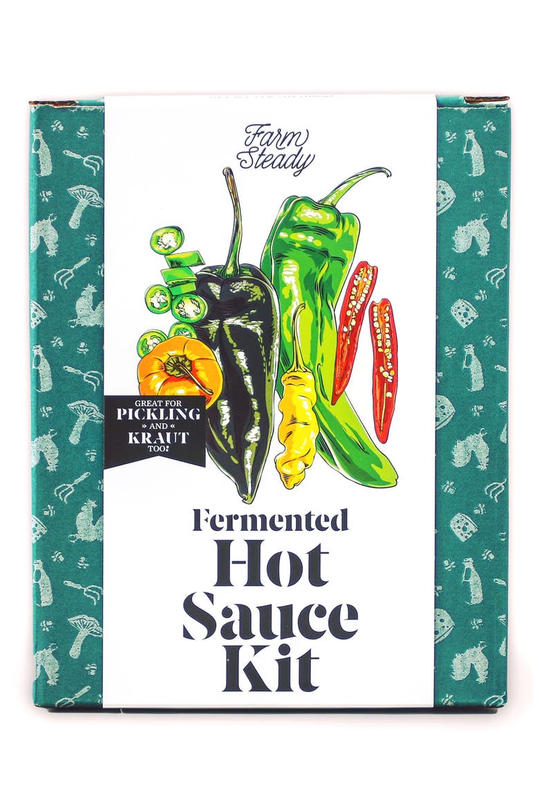 Hot Sauce Kit, Main, color, TEAL