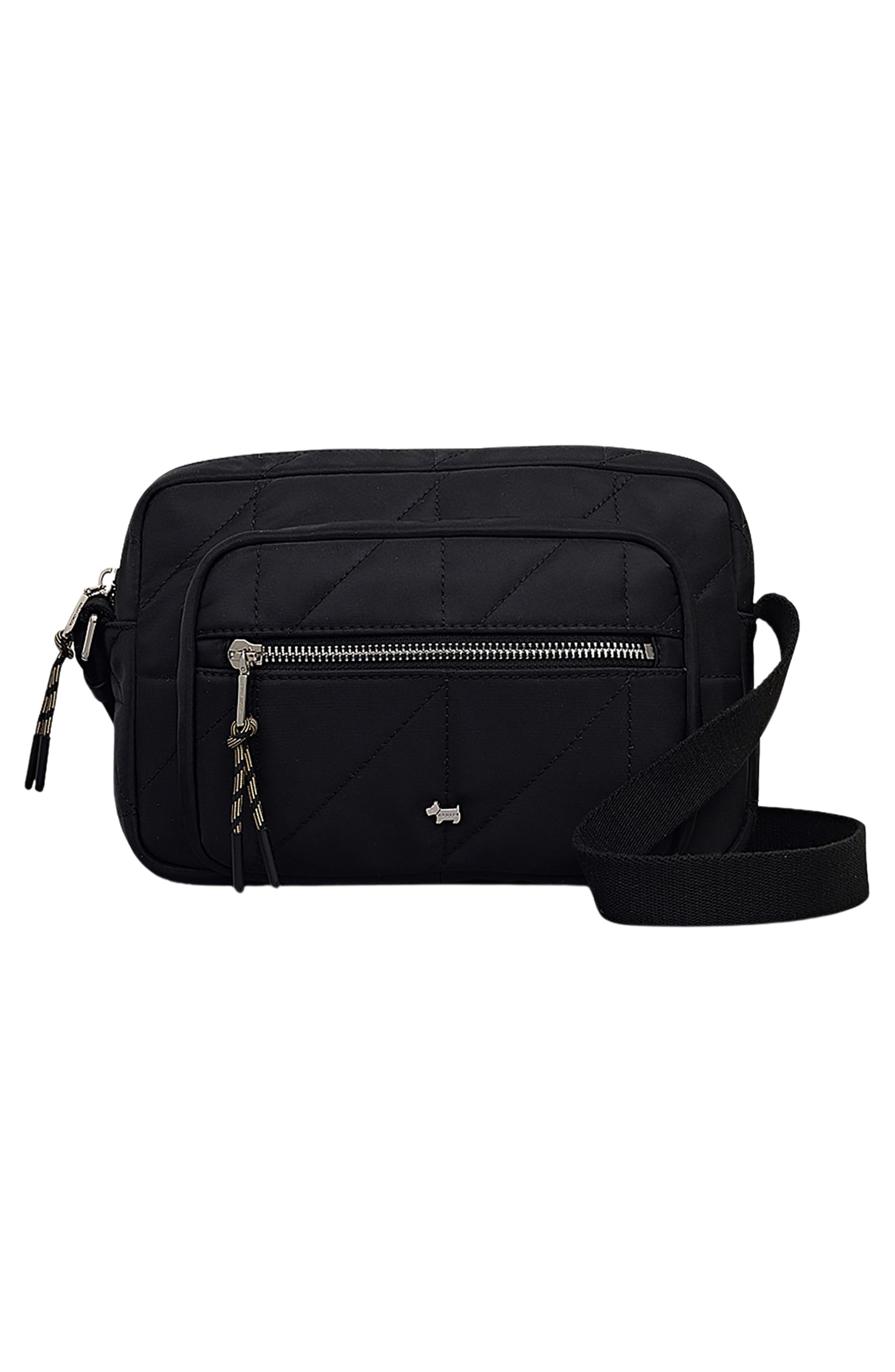 Danesfield Mews Recycled Polyester Crossbody Bag, Alternate, color, BLACK