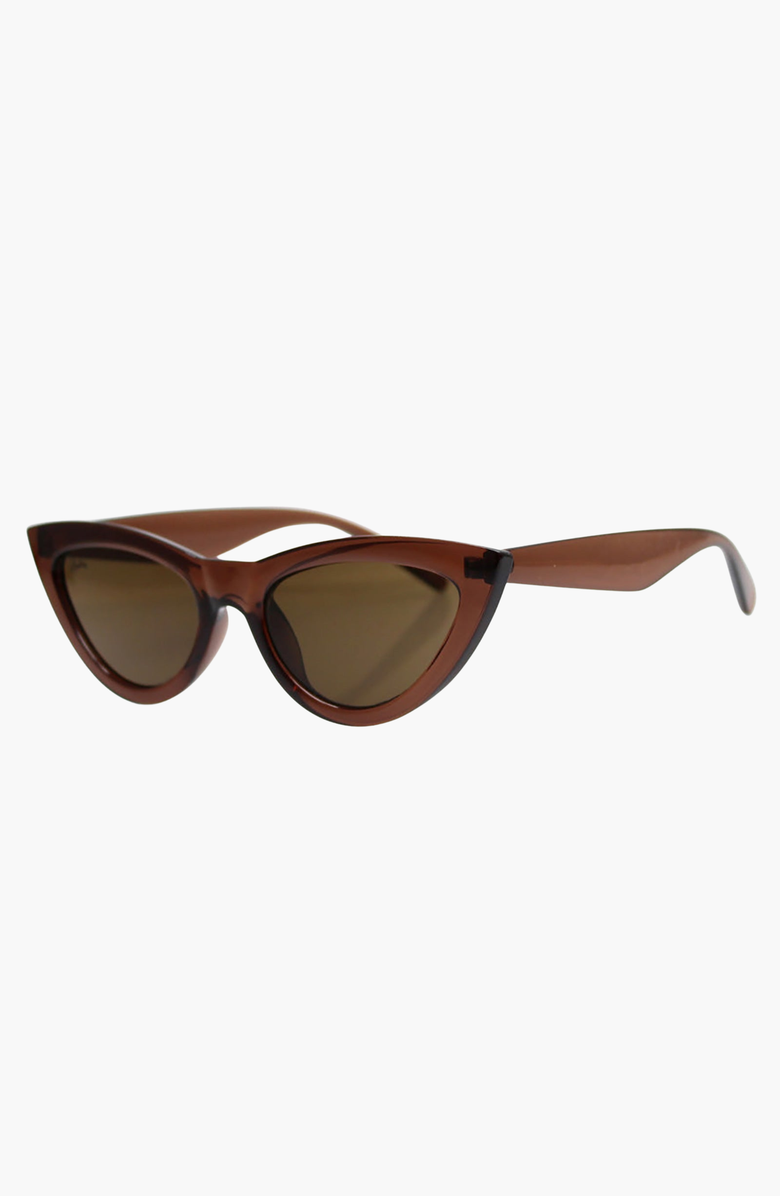 Reality Eyewear Kiss Kiss Sunglasses, Alternate, color, Mocca