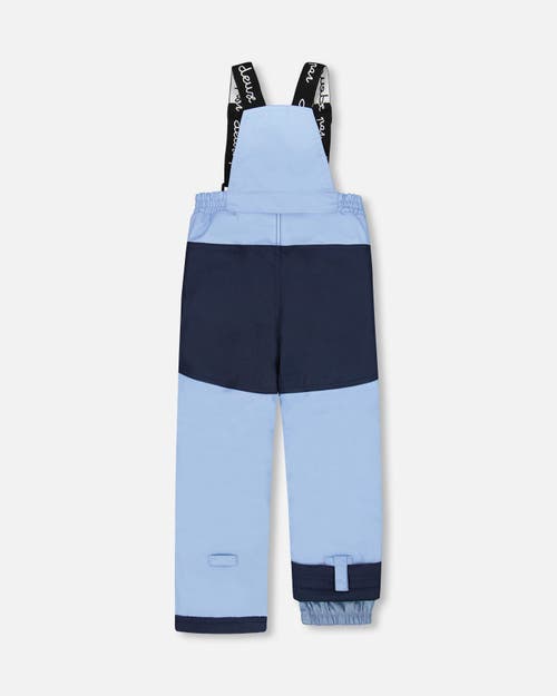 Deux Par Deux Two-piece Discover Snowsuit With Jacket In Blue