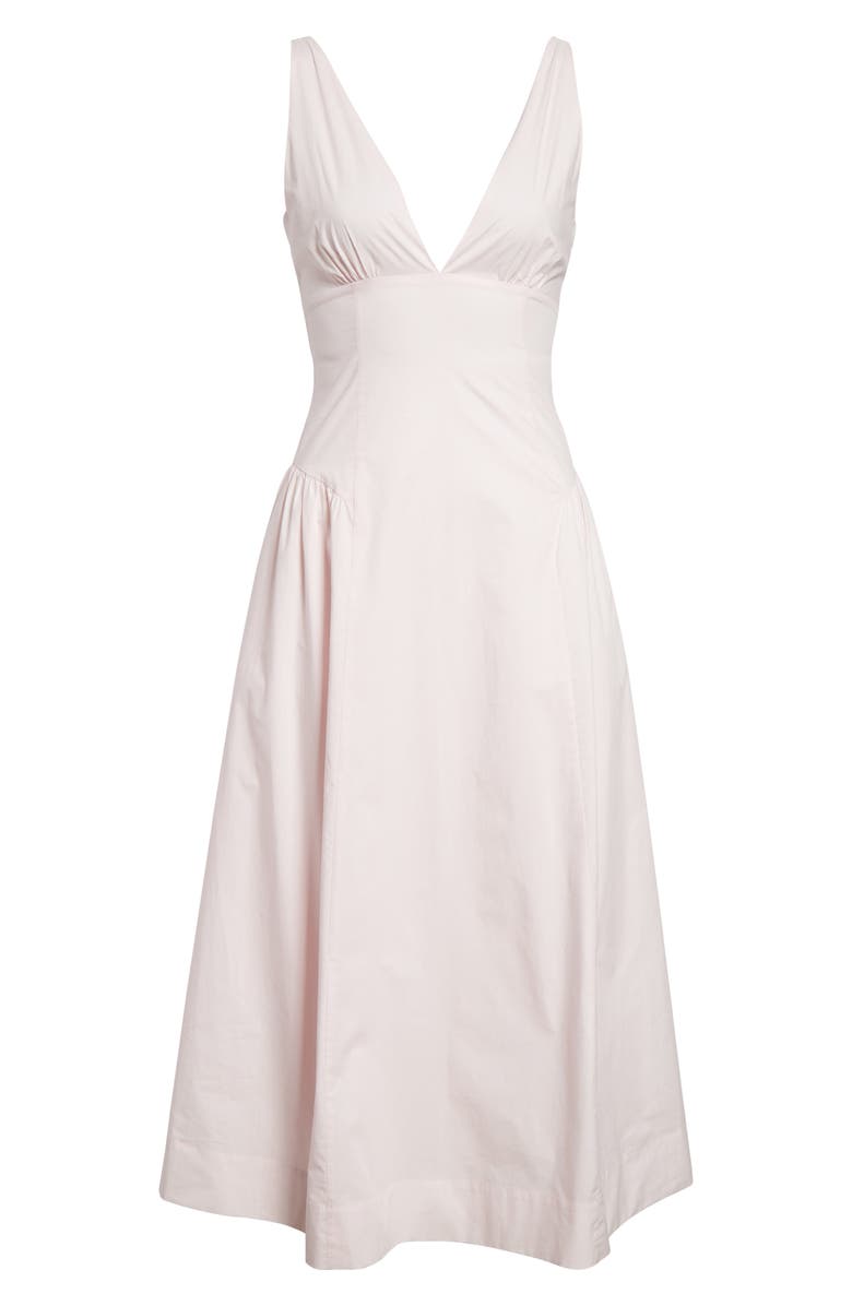 POSSE Lindie Fit & Flare Midi Dress, Alternate, color, Mauve