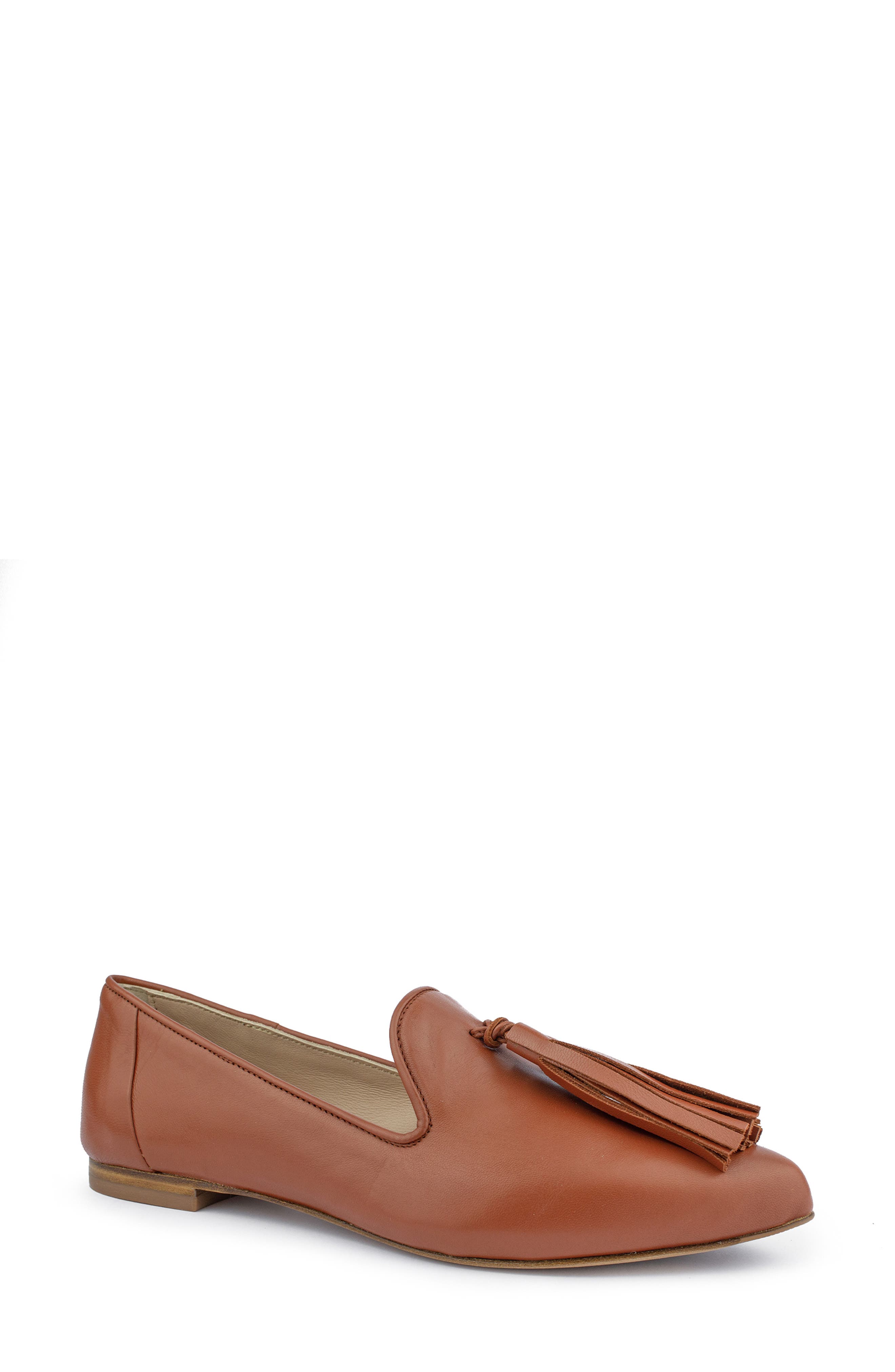 Trino Waterproof Tassel Loafer, Main, color, COTTO