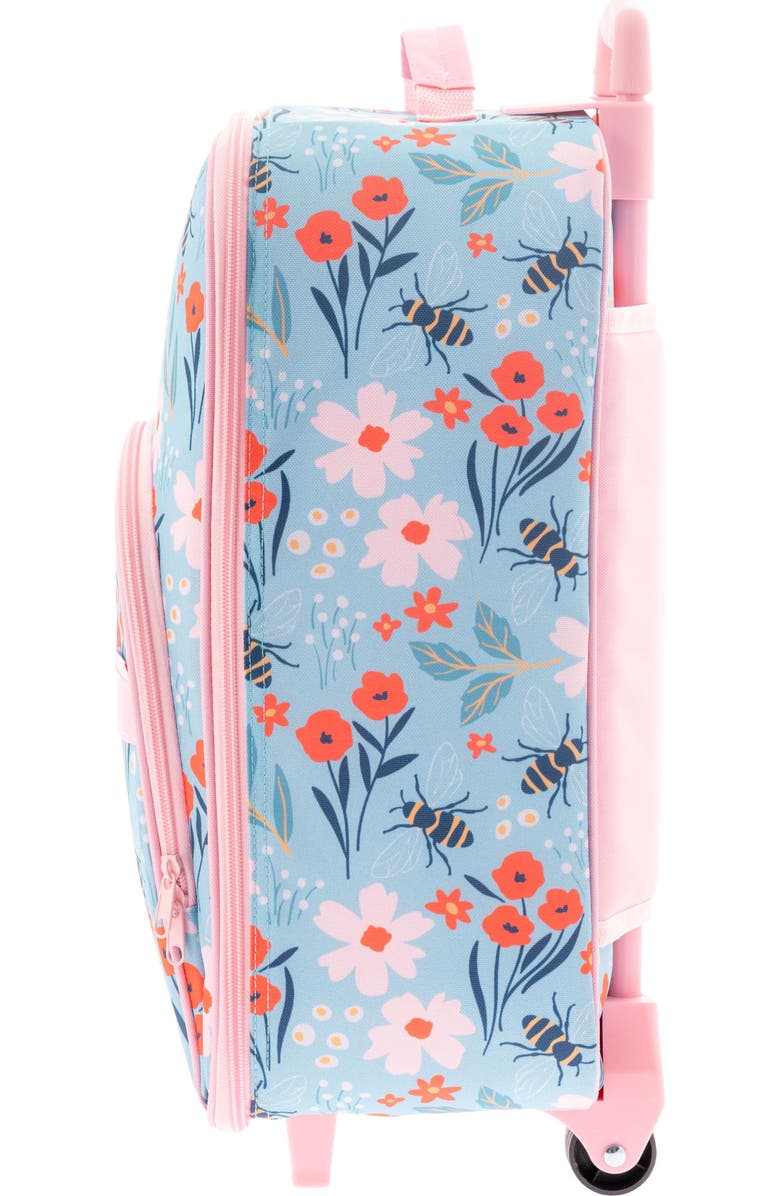 Stephen Joseph Kids' Print Rolling Luggage, Alternate, color, Light Blue