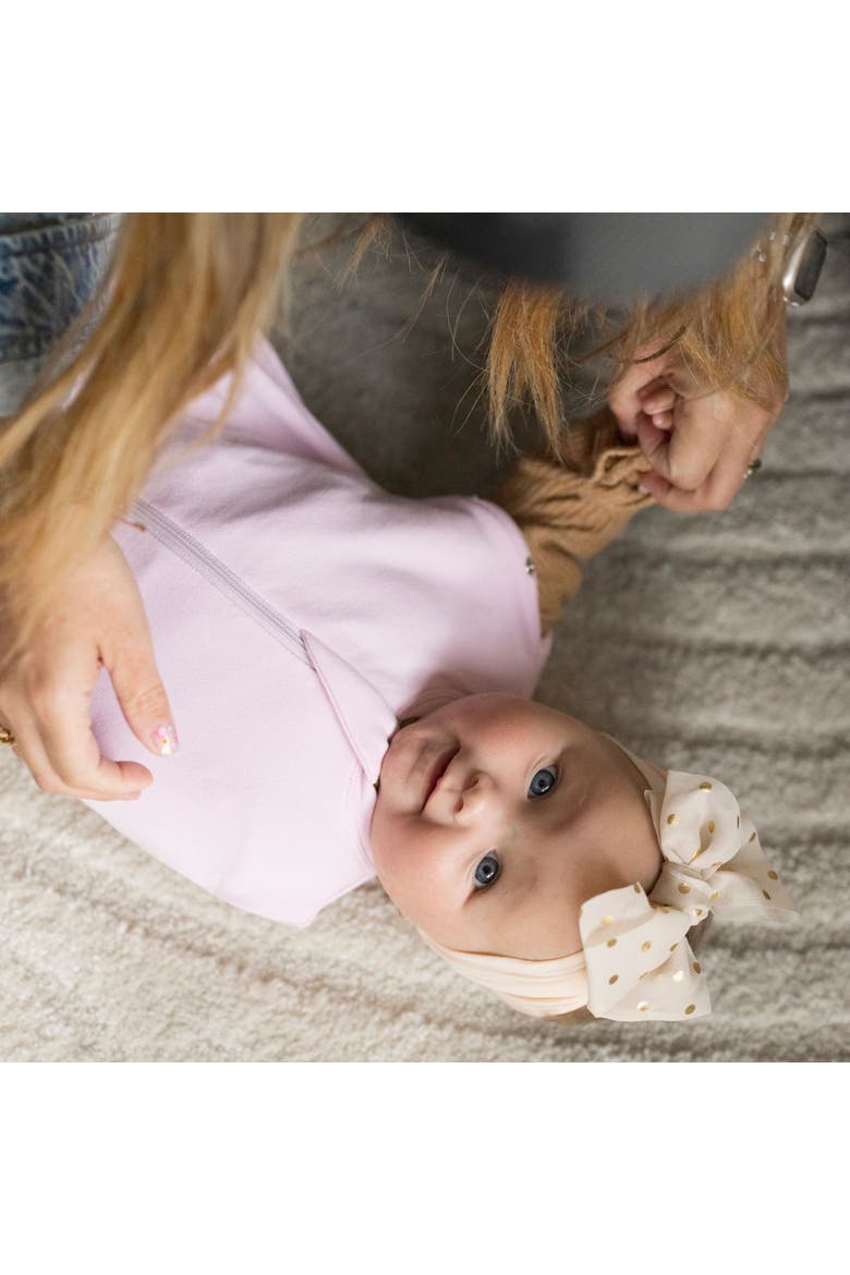 Supersoft Micro-Fleece Sleep Sack with Swaddle Transition, Alternate, color, Orchid