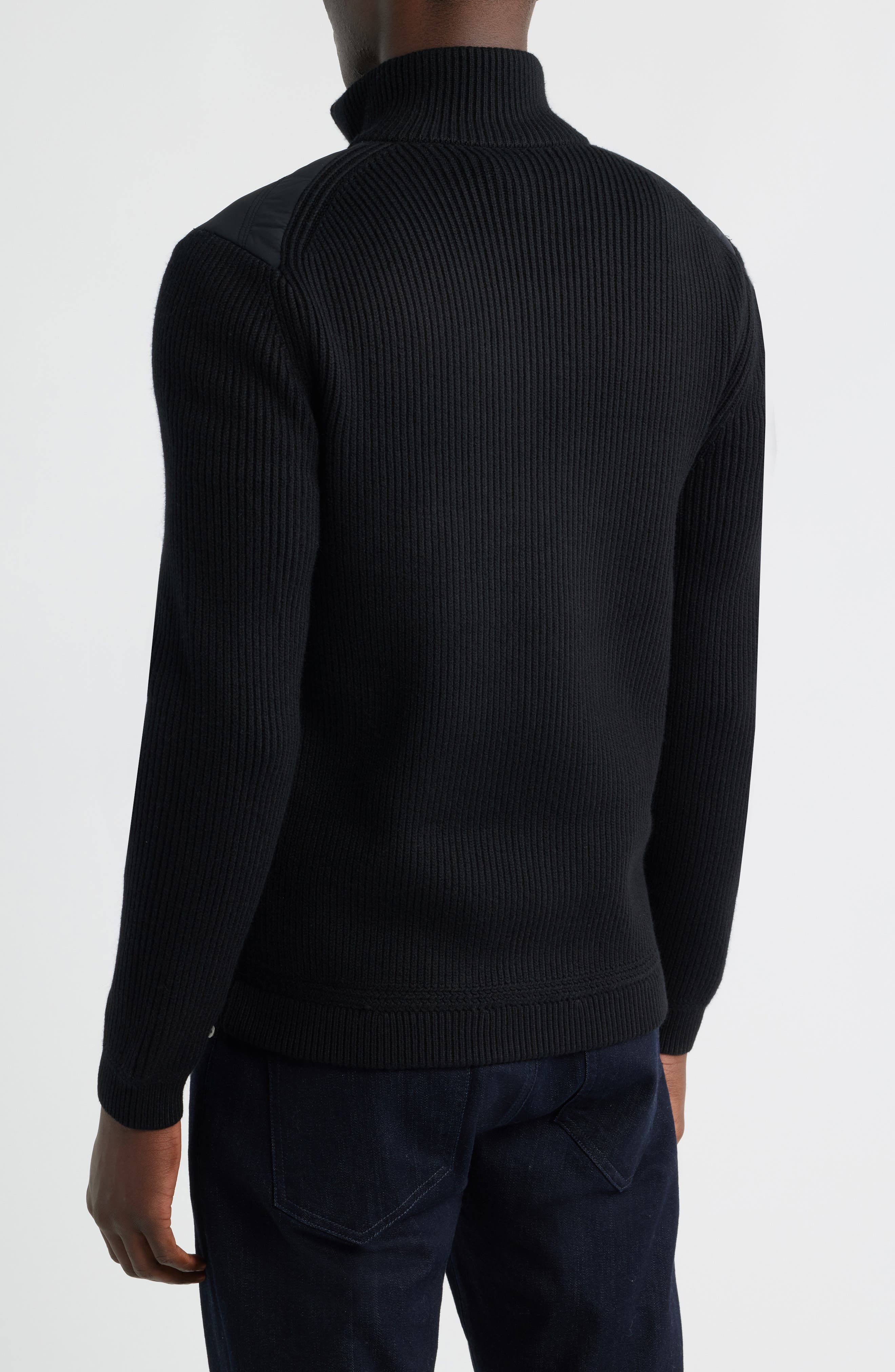 Townsend Hybrid Quilted & Rib Zip Jacket - image 2