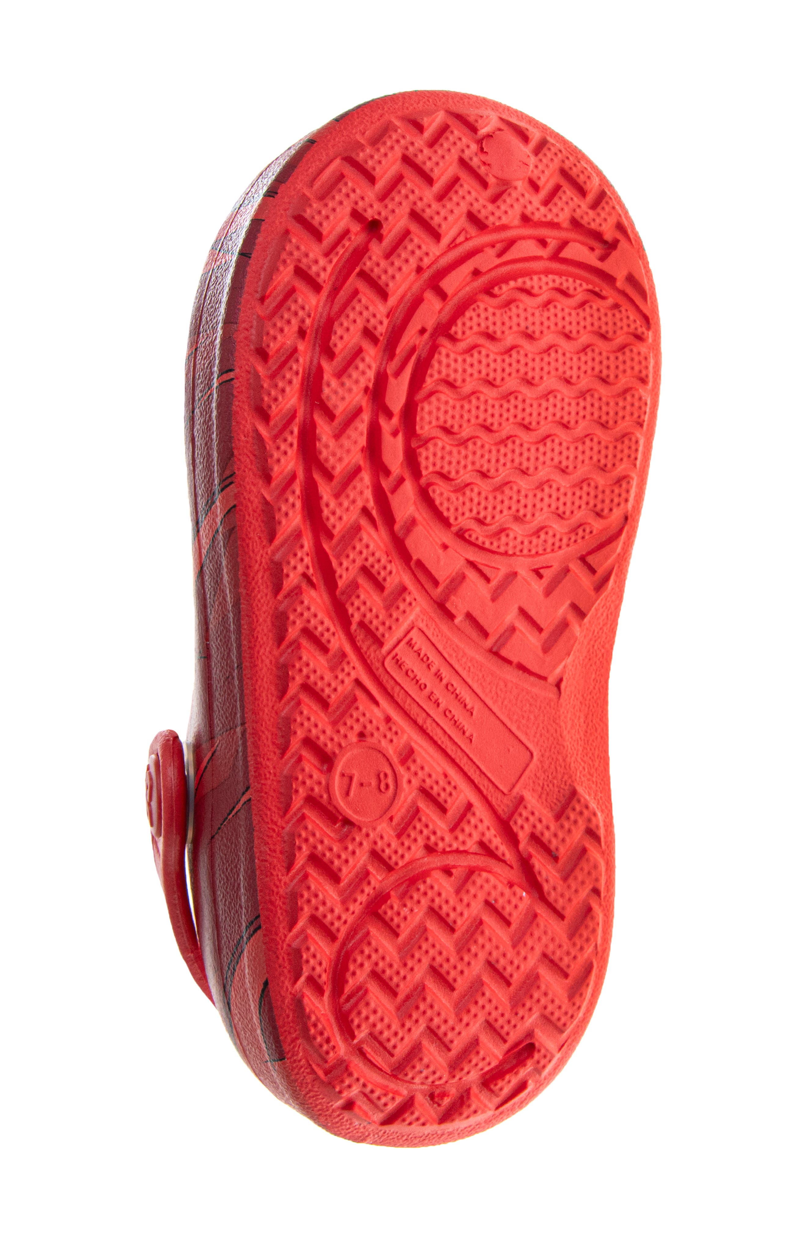 JOSMO x Disney<sup>®</sup> Kids' Pixar Cars Lightning McQueen Clog, Alternate, color, Red