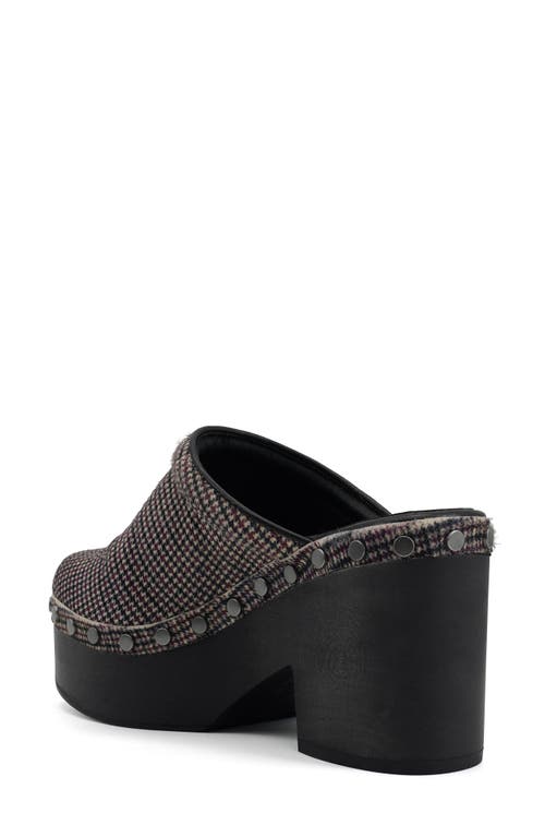 Artisan Crafted By Zigi Regina Genuine Calf Hair Platform Clog In Brown