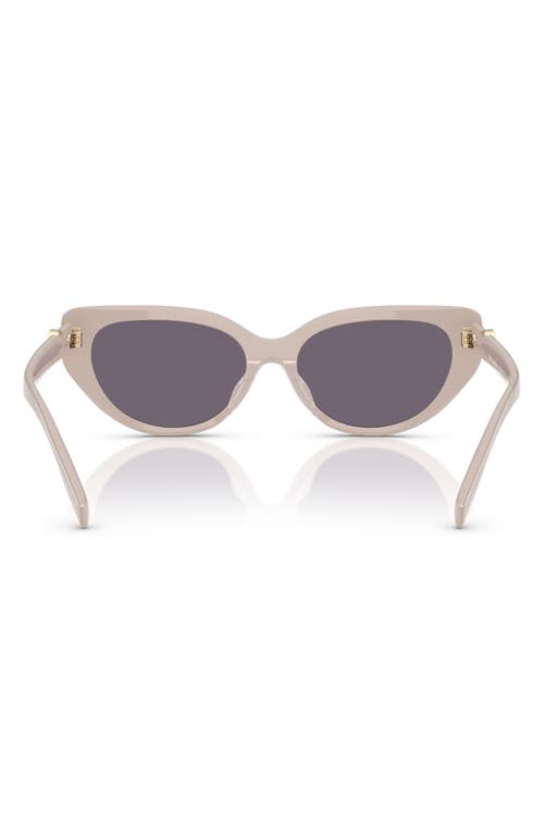 Tory Burch 55mm Cat Eye Sunglasses In Crystal