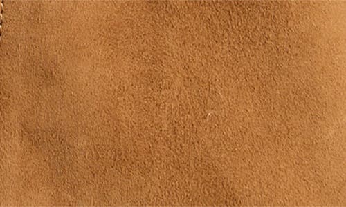 Reformation Veda Lincoln Suede Shirt Jacket In Brown