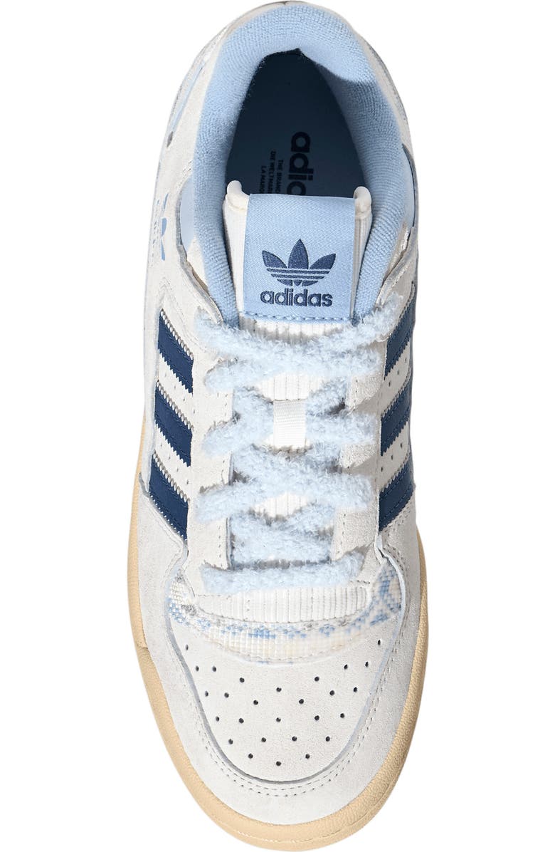 adidas Forum Low CL Basketball Sneaker, Alternate, color, Cloud White/ Ink/ Sand