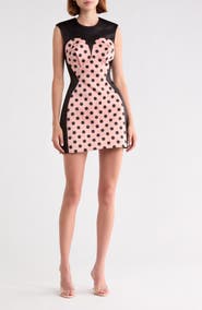 Marc Jacobs Polka Dot Satin Dress
