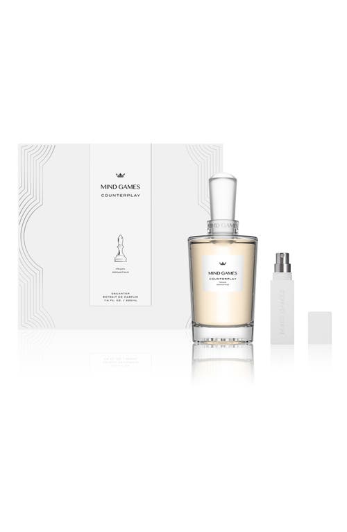 Mind Games Counterplay Extrait De Parfum Decanter Set In Transparent