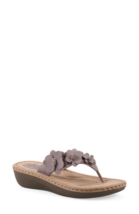 Cassilia Mini Wedge Sandal - Wide Width Available (Women)